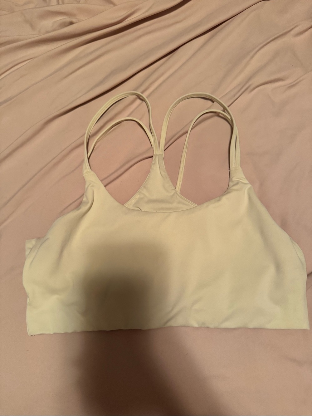 Fabletics Principle Low Impact Butter Yellow Sports Bra